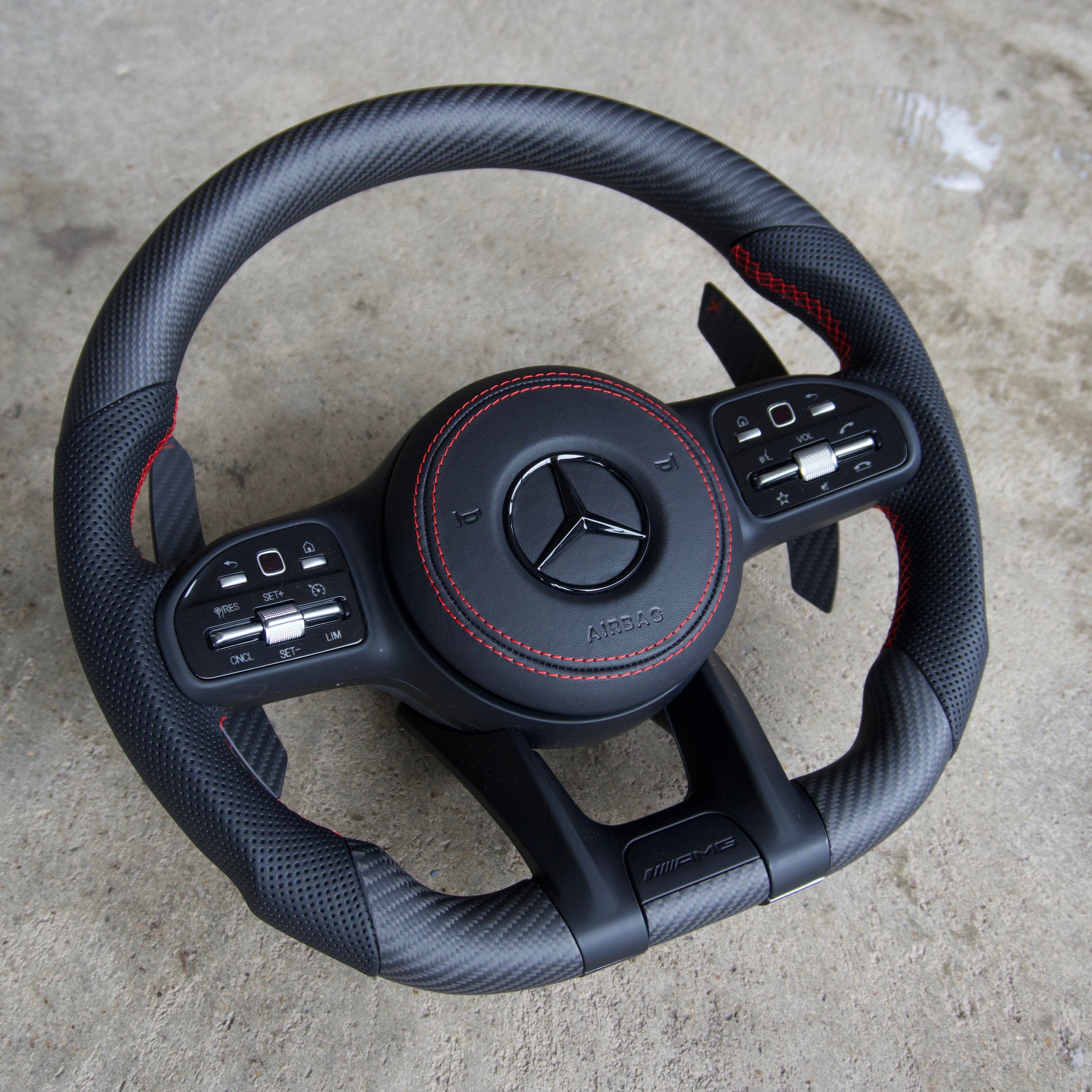 Mercedes AMG Turbo-Stitch Carbon Matt 2008-2018