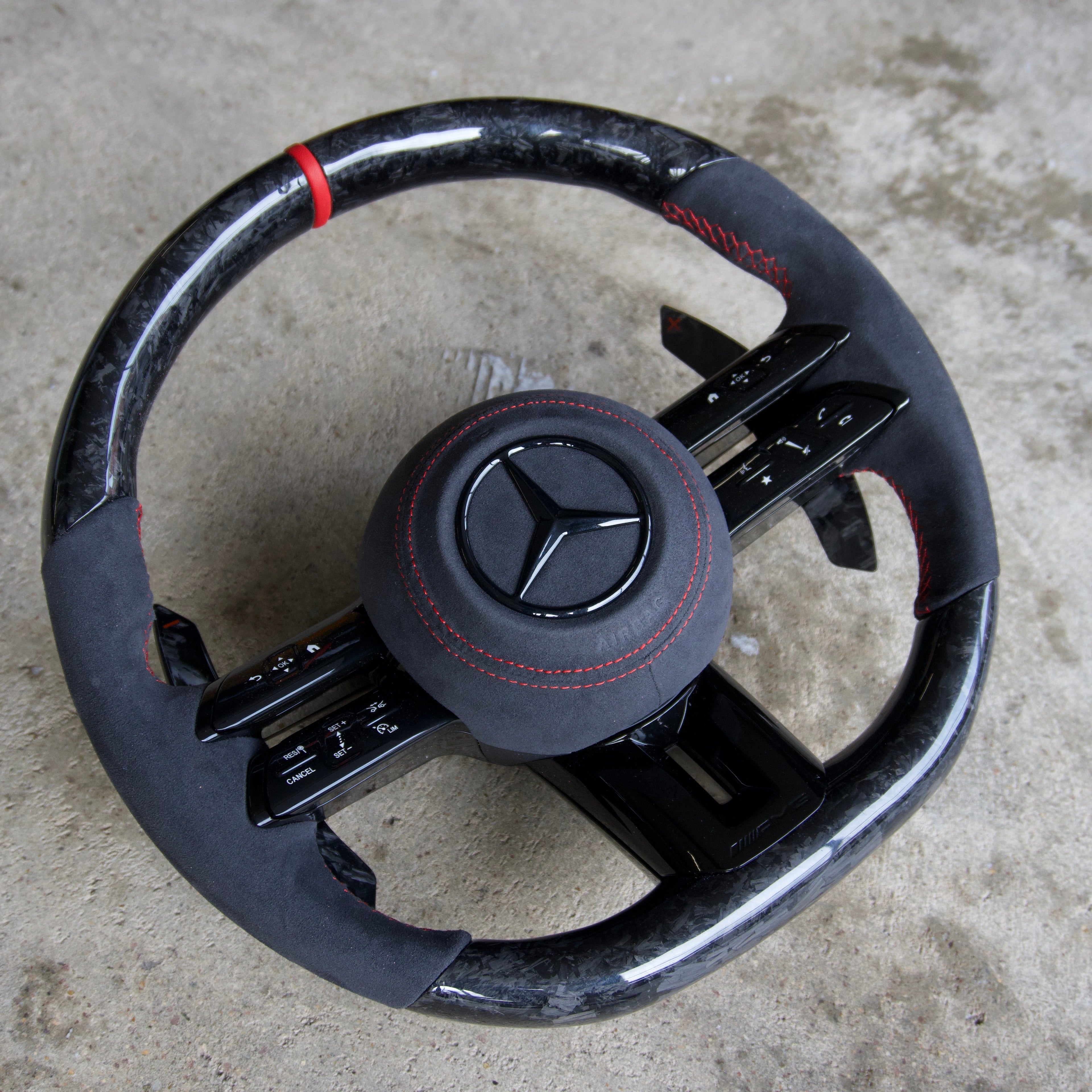 Mercedes AMG Lenkrad Redline Carbon 2008-2018